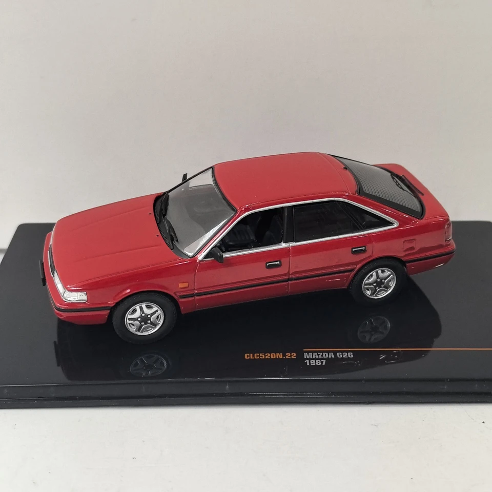 IXO 1:43 Scale Mazda 626 1987 Alloy Car Model Toy Diecast