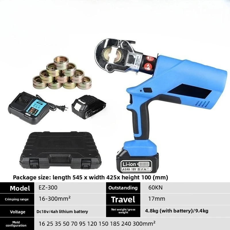 

Electric Hydraulic Pliers, Hydraulic Crimping Pliers, Rechargeable Hydraulic Pliers Electric Crimping Pliers EC-400 16-400