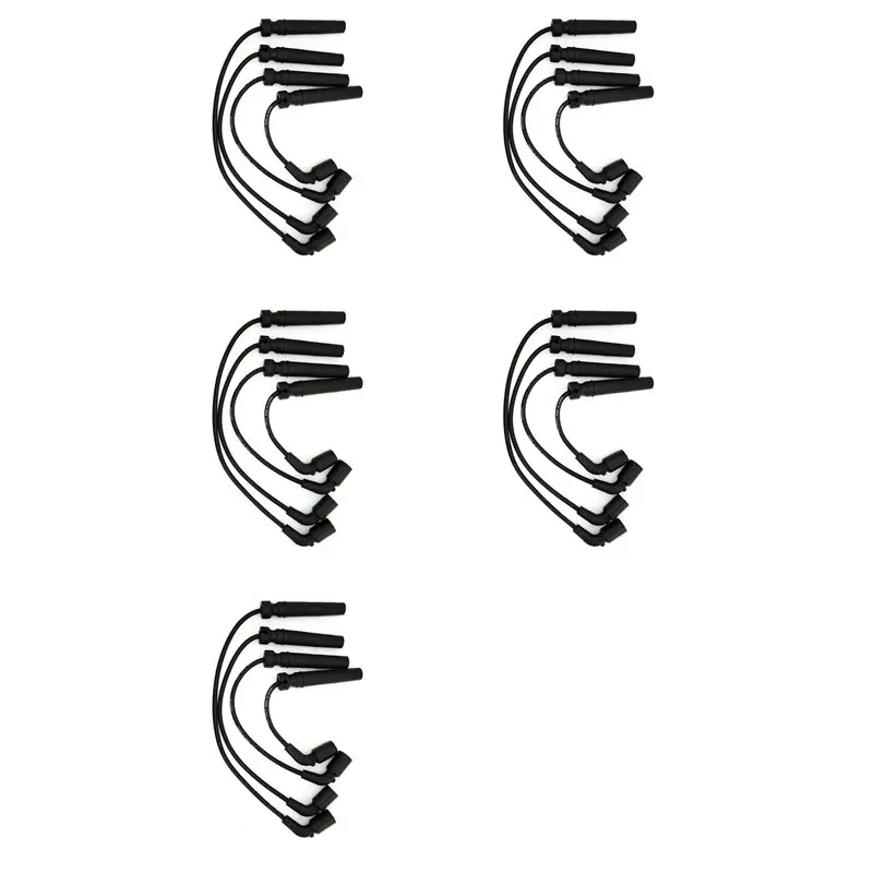 20Pcs Spark Plug Wire For Excelle 1.6 Aveo Cruze KALOS REZZO DAEWOO KALOS LANOS Nubira REZZO 96497773