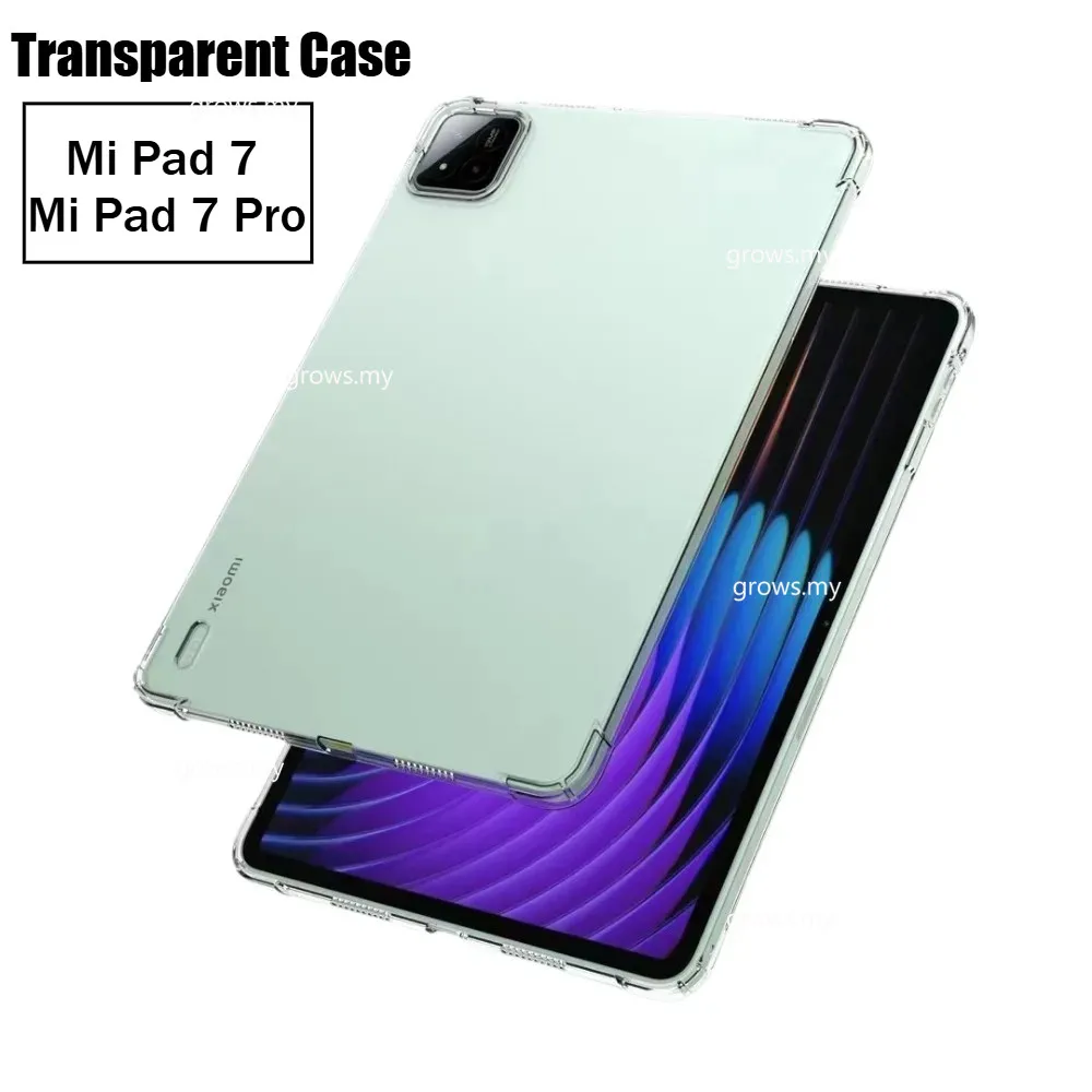 

Airbags Soft TPU For Xiaomi Pad 7 Pro 2024 Transparent Case Silicon Back Cover For Xiaomi Pad7 Pro Mi Pad 7 Pro Case 11.2 inch