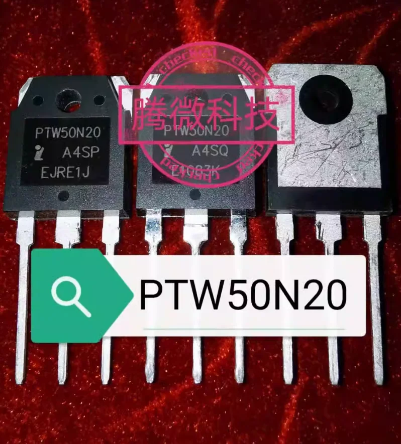 5PCS PTW50N20 50A 200V Original Pin Original Word MOS Field Effect Transistor Switching Power Supply