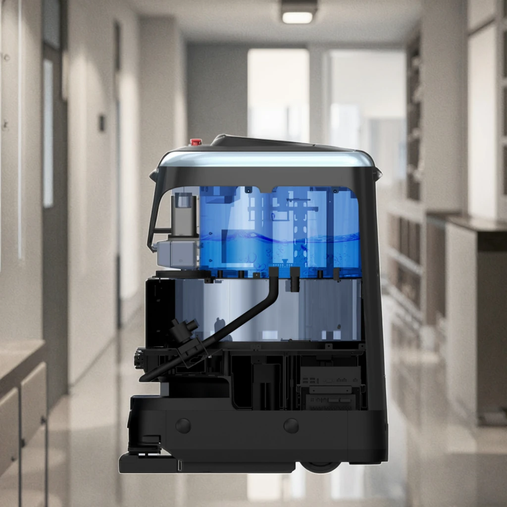 High Quality Commercial Cleaning Robot Intelligent Carpet Sweeping and Mopping for Floors