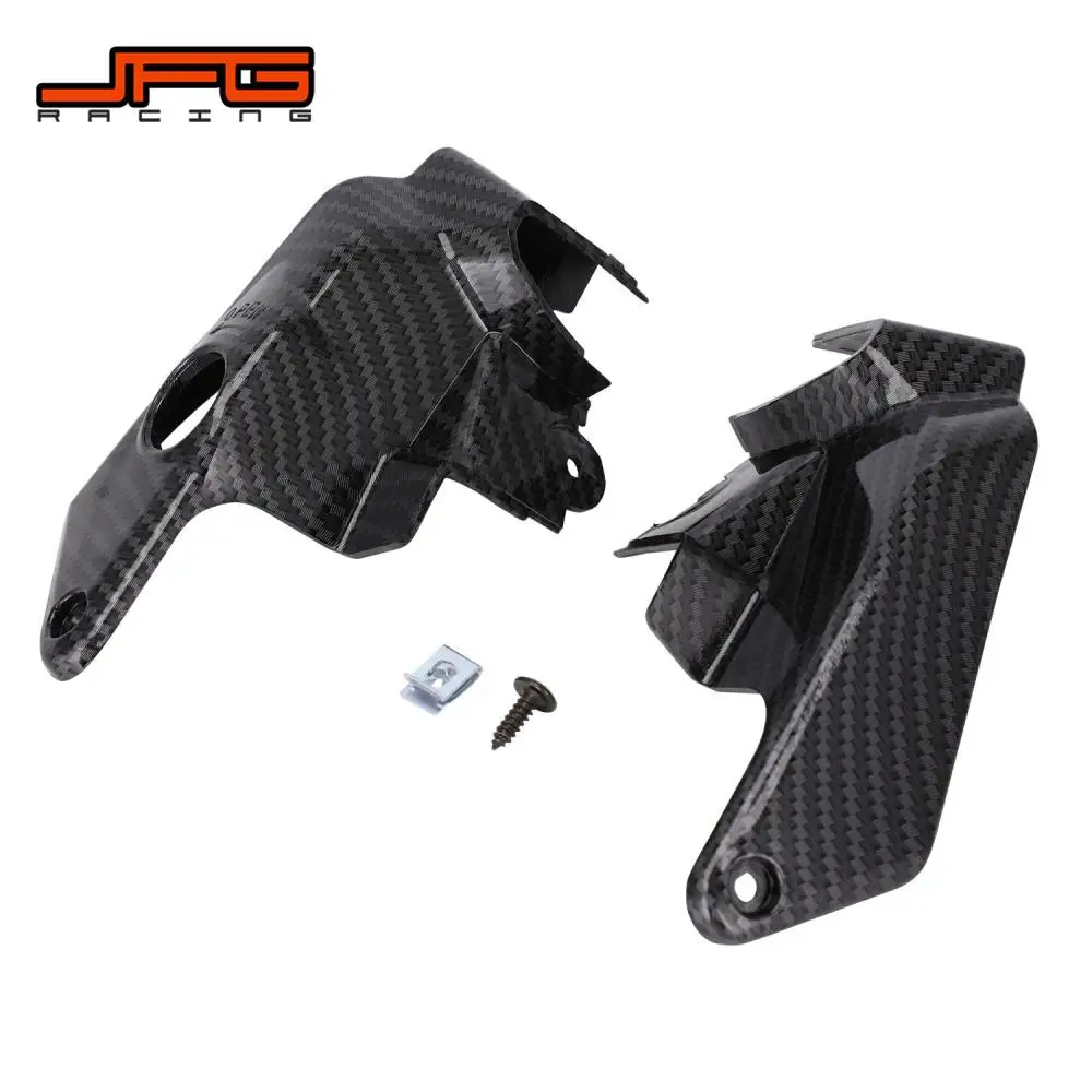 

Motorcycle Imitation Carbon Fiber Battery Cover Key Door Shell Cover Battery Compartment Protection For Sur-Ron Light Bee S X