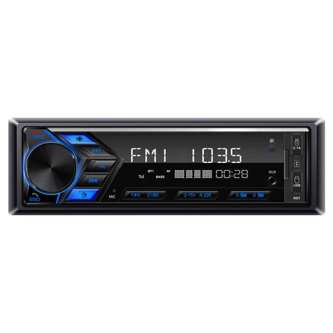 Автомагнитола Grandnavi 1 DIN MP3 С Bluetooth, FM-радио, USB/SD И AUX-входом Для Универсальных Автомобилей