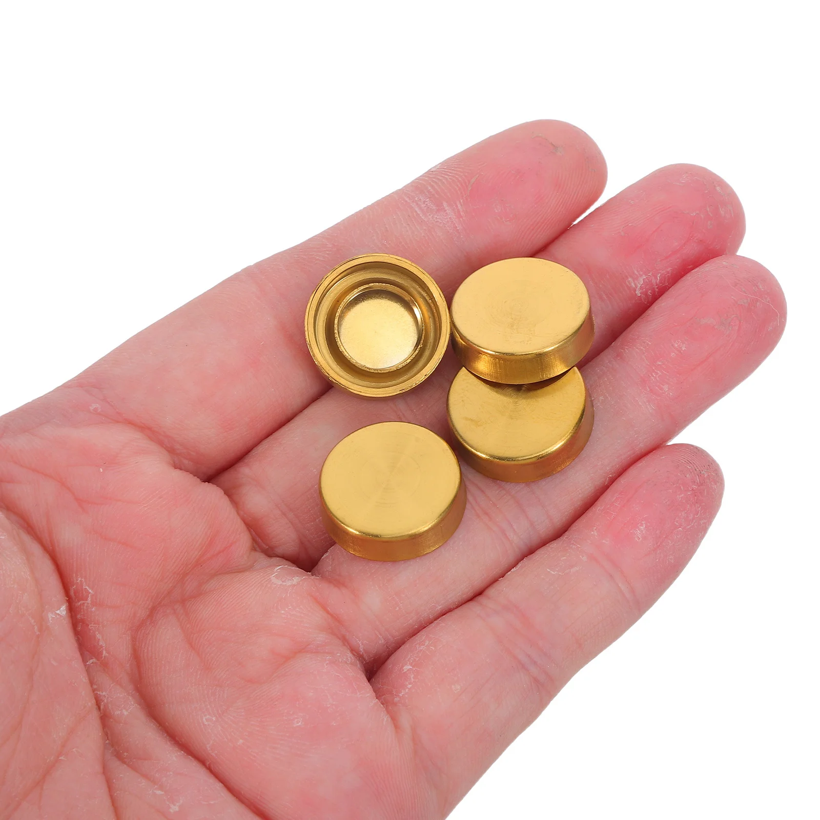 

10Set 16Mm Mirror Screws Stainless Steel with Decorative Caps for Glass Panel Fixing Wall Mirror Hardware Kit Cabinet Wardrobe