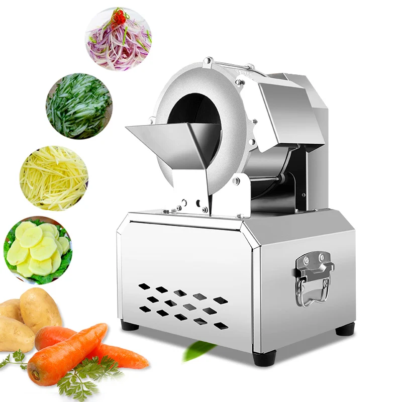 

110V/220V Electric Vegetable Cutter Wire Cutter Commercial Automatic Slicer Potato and Radish Shredder