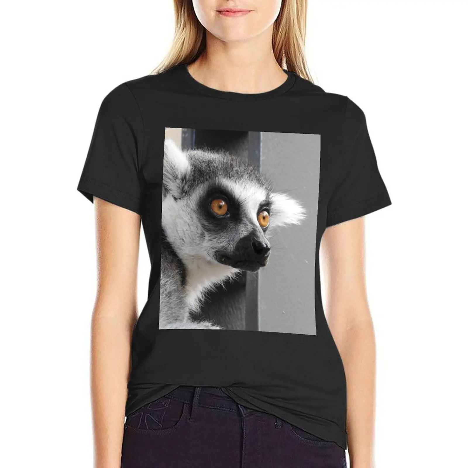 Ring Tailed Lemur T-Shirt shirts graphic tees vintage clothes T-shirt Women