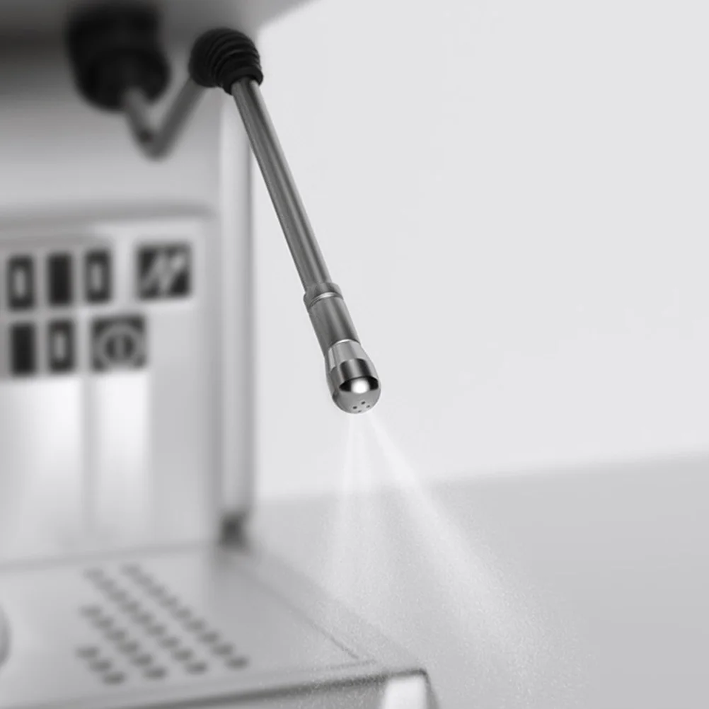 Four-Hole Stainless Steel Coffee Machine Nozzle Perfect Milk Foams Steam Spout for Coffee Maker Shop Use Milk Foams Spout