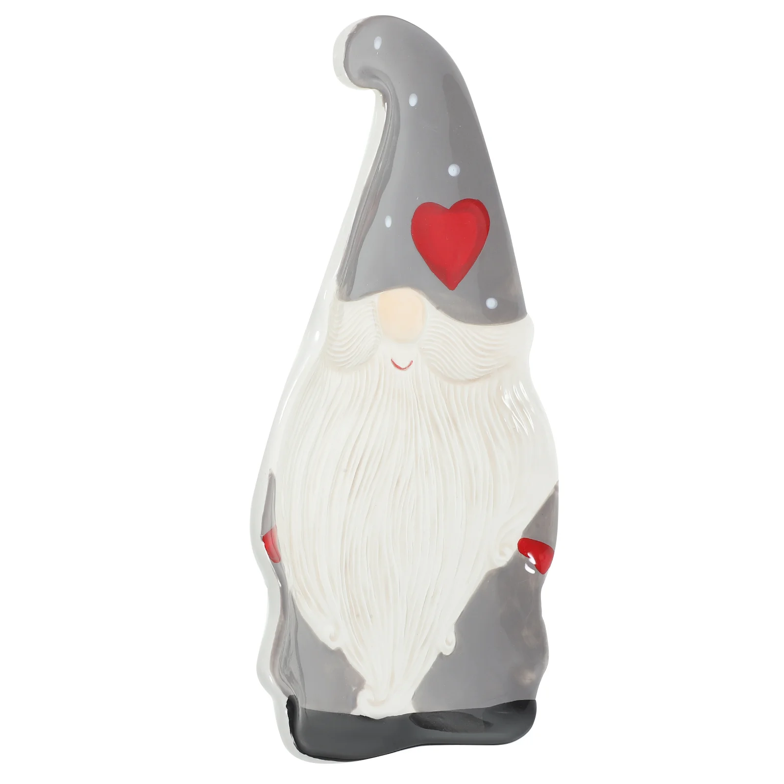 

1Pcs Christmas Santa Claus Ceramic Plate Exquisite Elegant Home Hotel Tableware Christmas Plate Santa Clause Dish