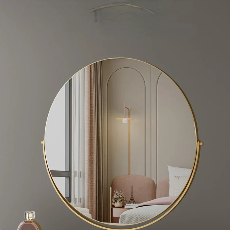 Make-up mirror desktop large HD vanity mirror folding internet celebrity dormitory student beauty mirror girl