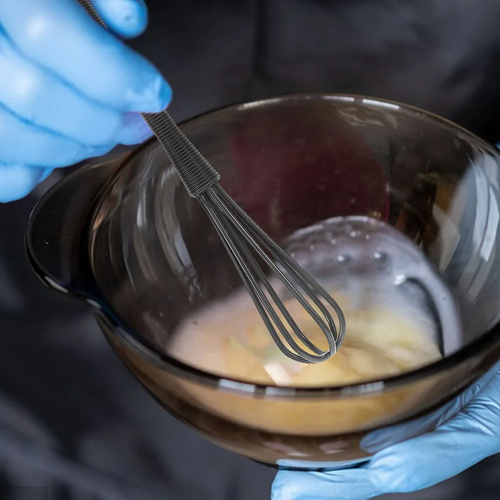 6 قطع من خلاطات صبغة الشعر اليدوية لخلط الكريمات، أدوات صالون التجميل، أدوات مطبخ فعالة متعددة الوظائف صغيرة الحجم