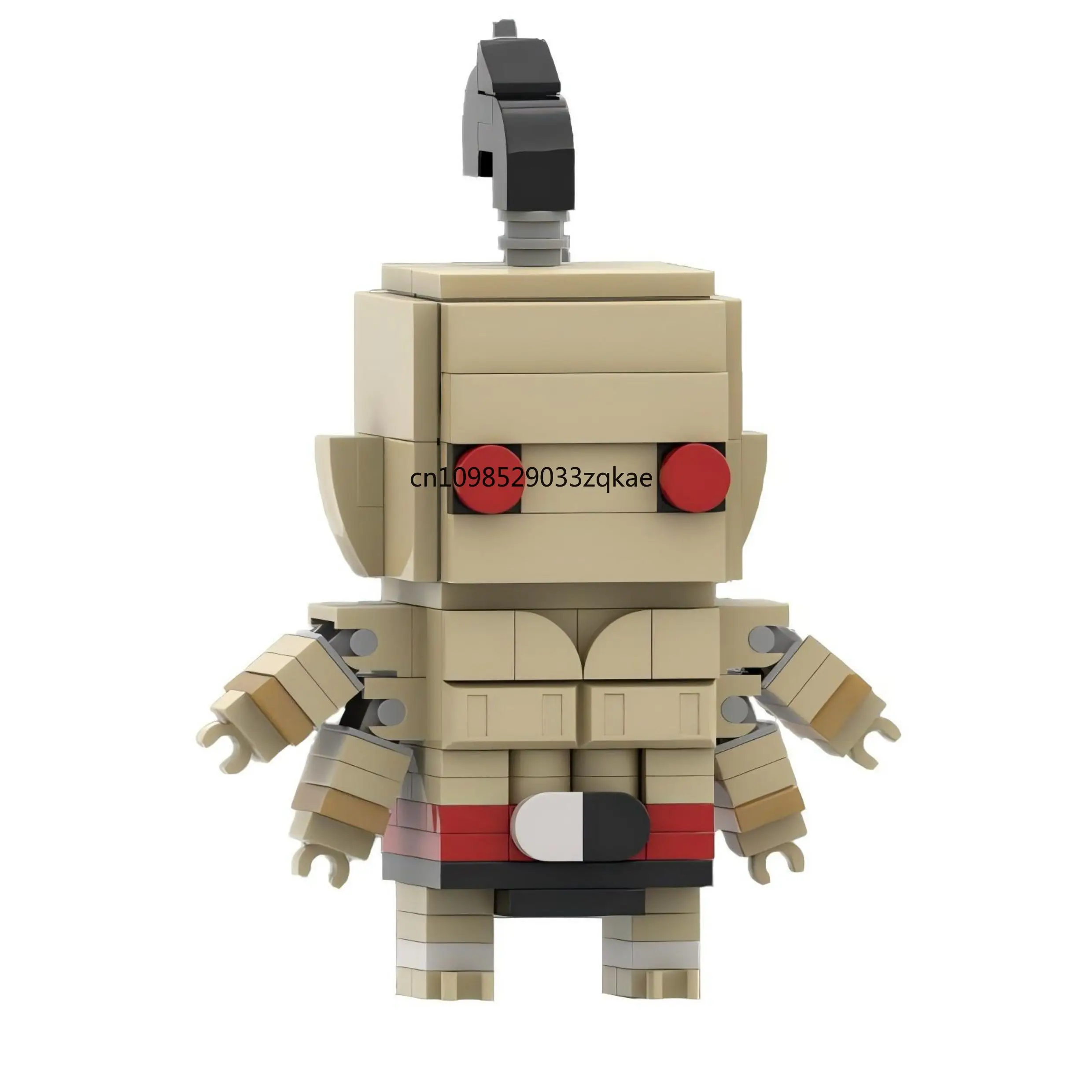 MOC Ideas Brick Cartoon Anime Figuren Bricksheadz Modell Spielzubehör Mortaled Kombat Bausteine Spielzeug für Kinder Geschenke – Detail 2