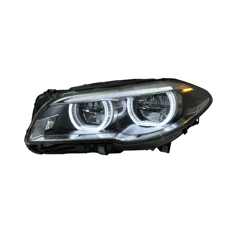 Auto Car Accessories RGB DRL Headlights For BMW F10 F11 F18 11-18 Multi-color Front Lamps Upgrade Lighting System DRL Switch