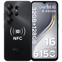 Global Version DOOGEE Note56X Pro Smartphone Android 16 Gemini AI 6.56'' Screen 6150mAh Battery Support Widevine L1 Mobile Phone