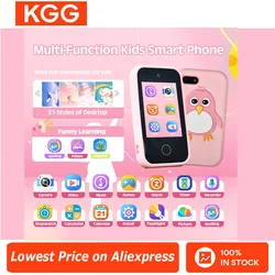 Kids Smart Phone For Boys Girls Unicorns Toys Phone Touch Screen Learning Toy Christmas Birthday Gifts With 32G Memory Card