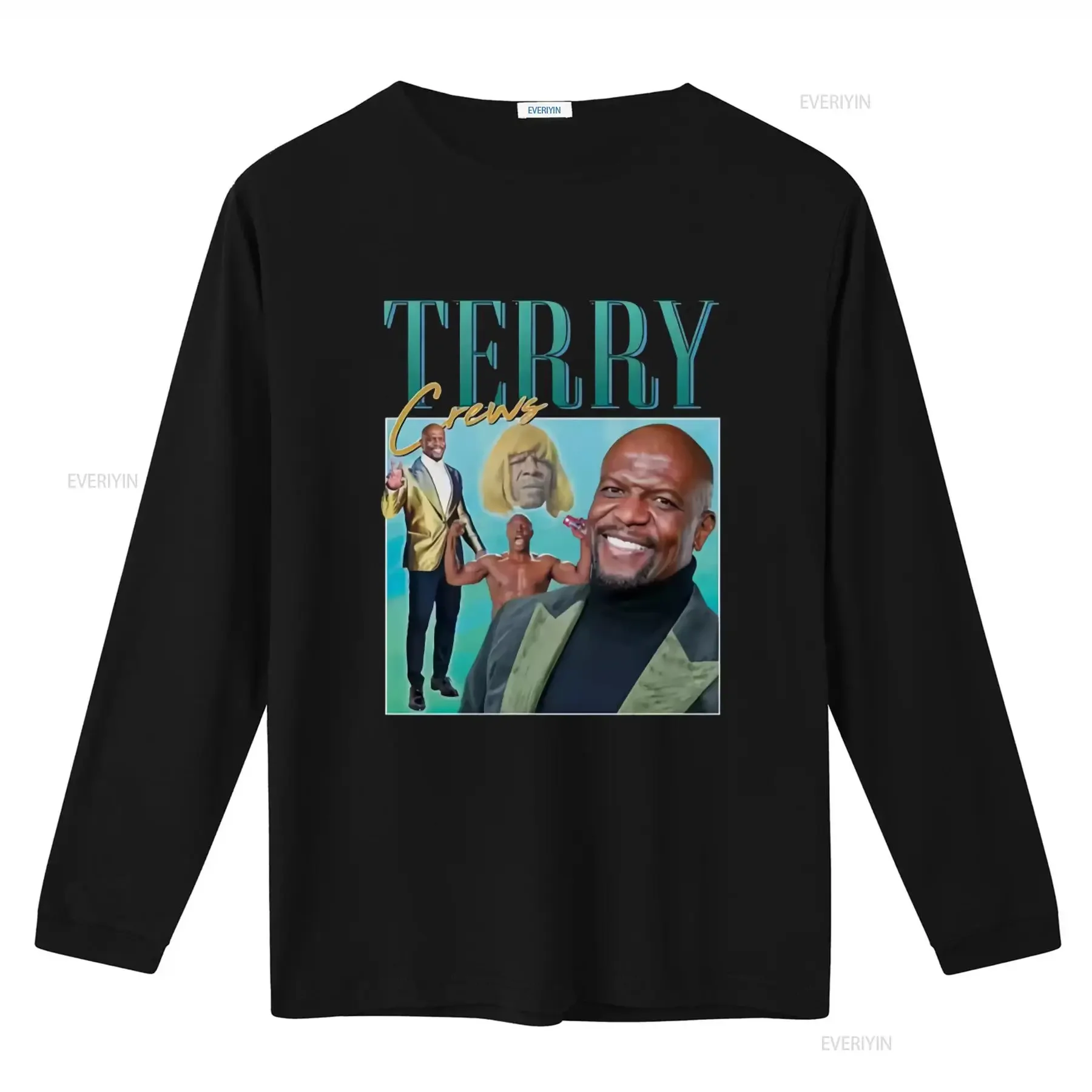Terry Crews Homage T Shirt Funny Gym 90's Retro Summer Design Unique Print for Men's Fashion vintage Washed fashion graphic