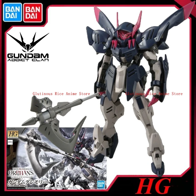 

В наличии Bandai – комплект модели Gundam, HG IBO 1/144 ASW-G-56, анимированная фигурка Gremory, оригинальная модель Gunpla, экшн-игрушки для детей