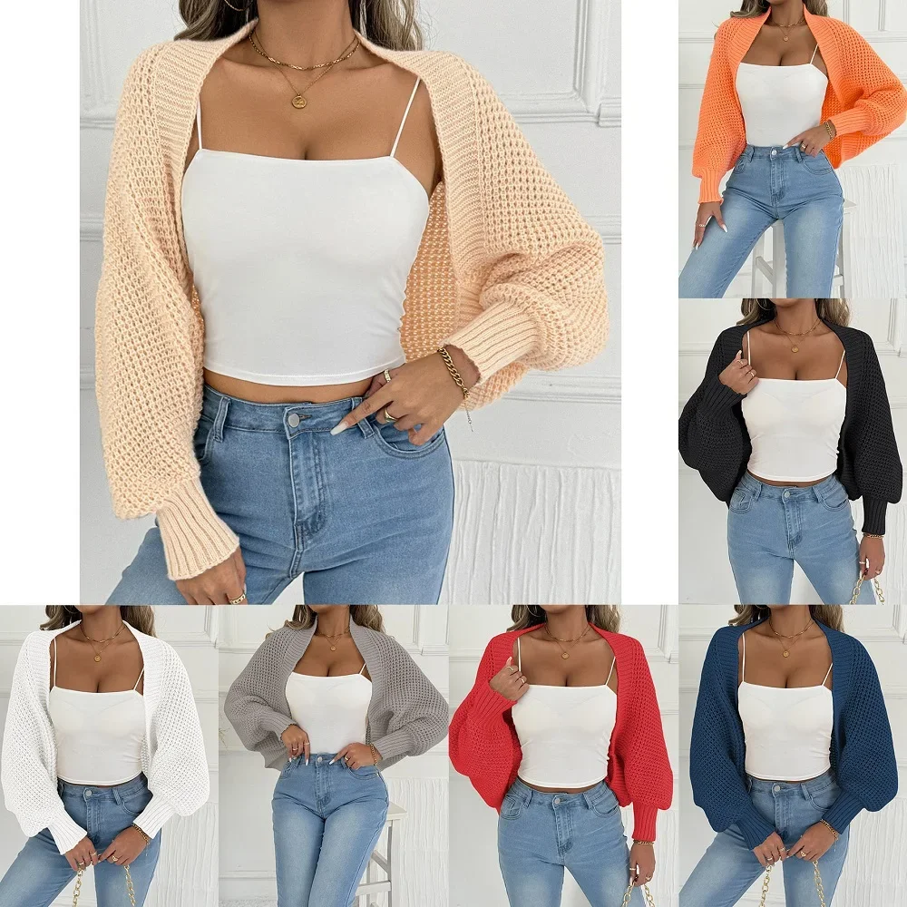 

"Women's Chunky Knit Cardigan Batwing Sleeve Long Sweater Coat Oversized Shawl Wrap Autumn Winter Warm Outerwear"