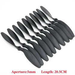 10/20PCS 8060 Propellers Glass Fiber Nylon Props Double-blade Propeller for RC Plane Quadcopter Perfect 8x6 RC Airplane Parts