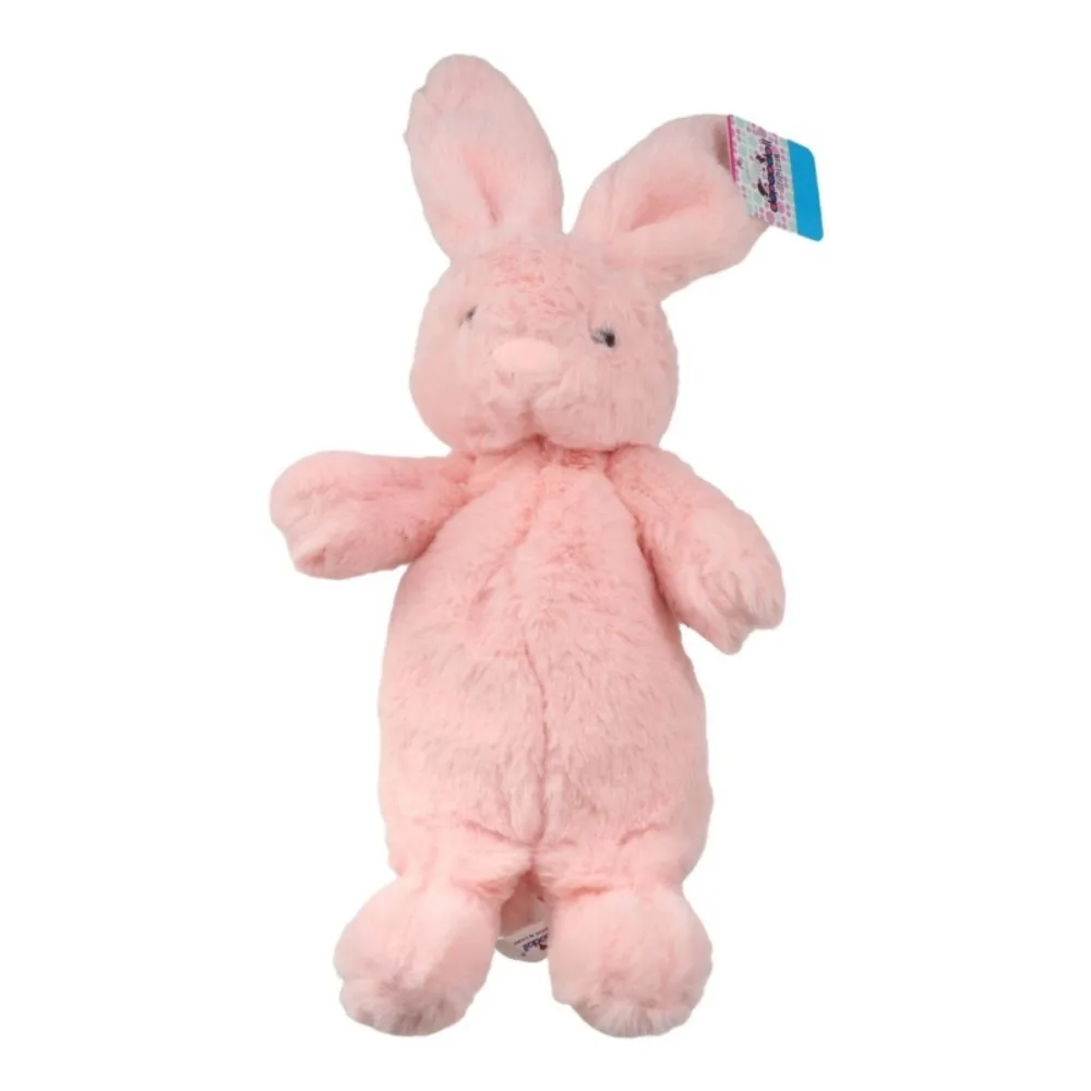 

Rabbit Shape Plush Pencil Case Stuffed Toy Soft-touching Stationery Pouch Plush Animal Cartoon Pencil Bag Cosmetic Bag