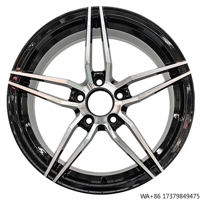 

High Quality Black Forged Aluminum Alloy 17*7.5J 5*112 Inch Passenger Car Wheels with 5*112 Hub 5x112 Wheel