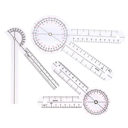 6/8Inch PVC Angle Ruler Goniometer Rule Medical Joint Ruler Calibrated Orthopedics Angle Rule