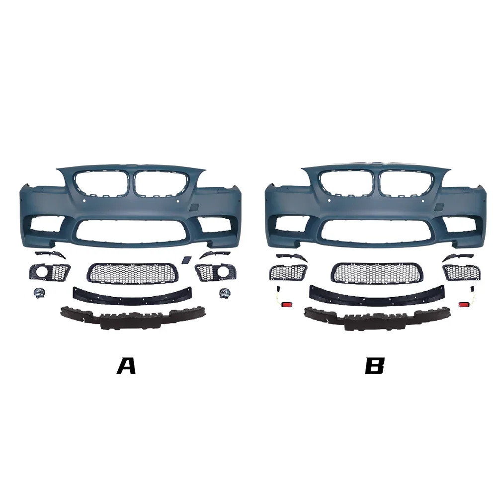 Pełny zestaw tylnego przedniego zderzaka z maską M5 do serii 5 F10 F18 2011-2017 Aktualizacja do M5