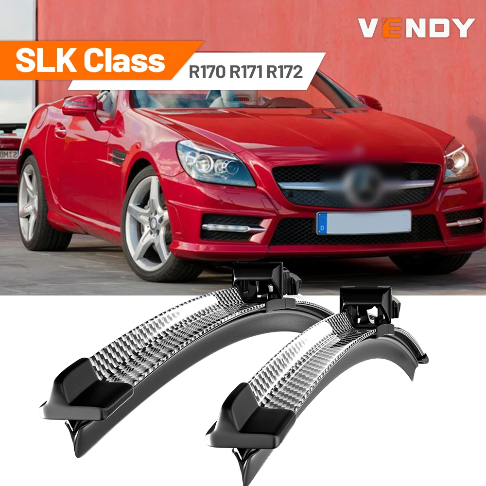 Für Mercedes Benz SLK Klasse R170 R171 R172 1996-2016 2005 2011 2012 2013 2 Stück Frontscheibenwischerblätter Scheibenwischer