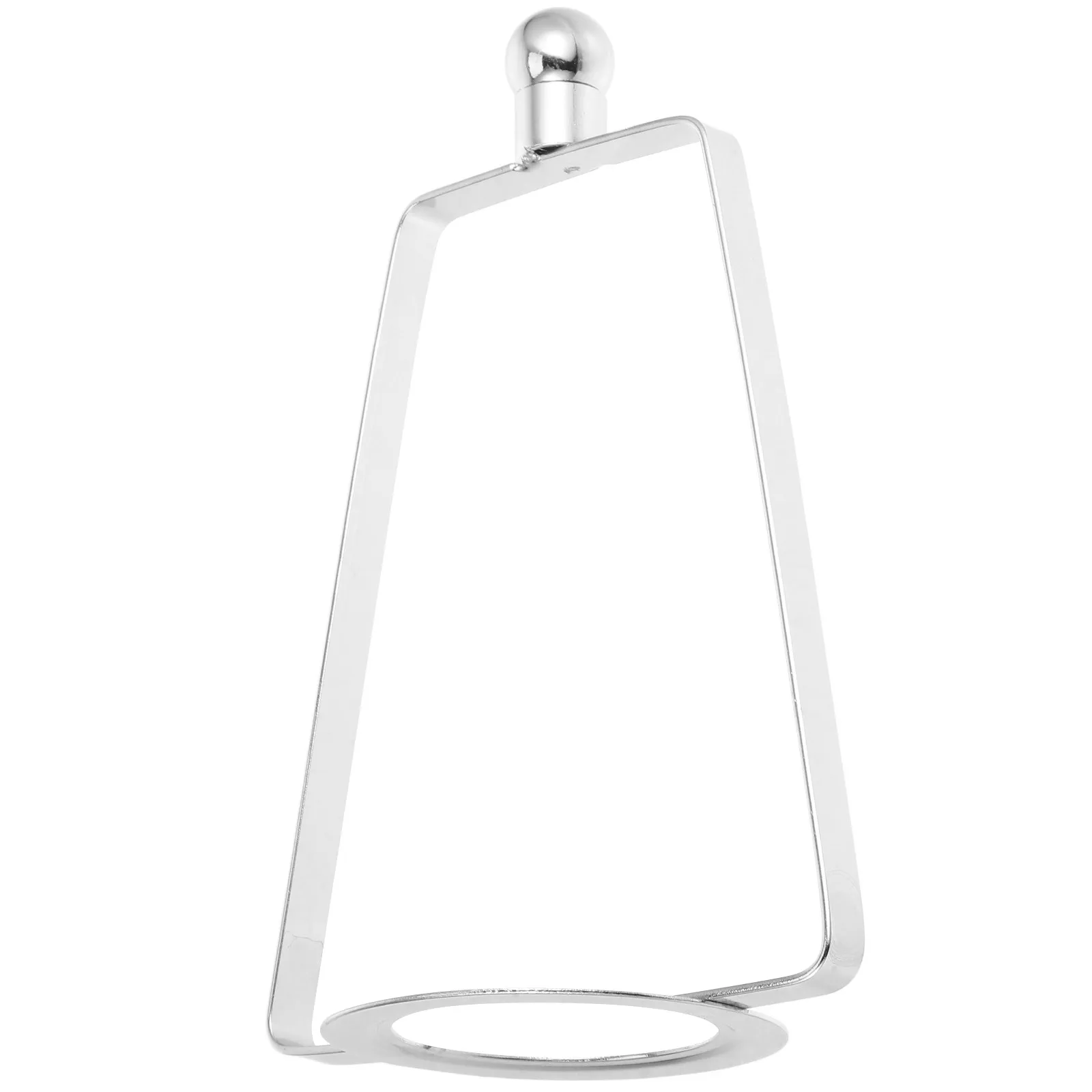Metal Lamp Harp Bracket Kit with Double-Layer Ring for Crystal Lampshades – Table Floor Chandelier DIY Lighting