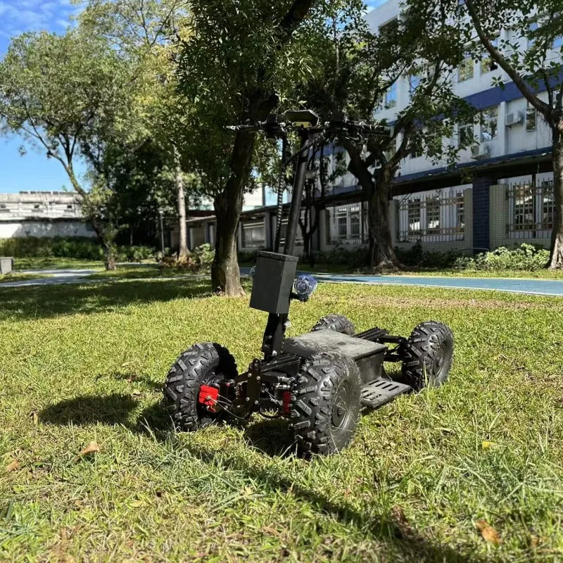 متوفر 4X4 مركبة كهربية على الطرق الوعرة شاطئ 4 عجلة سكوتر كهربائي 60V52AH 16 بوصة التخصيص #2