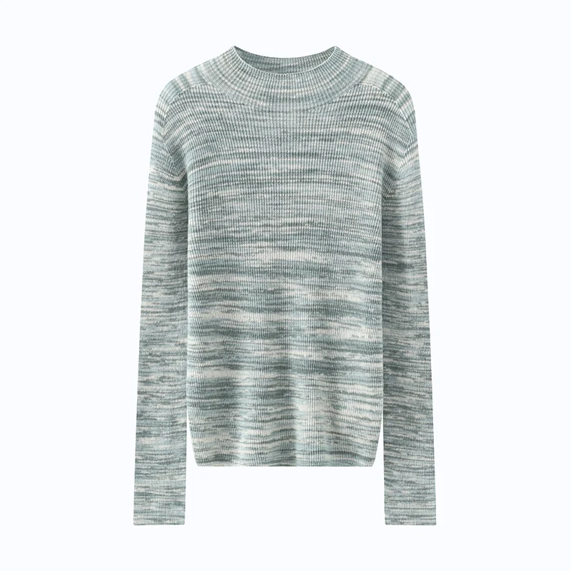 女性の 100% カシミヤ セーター 秋/冬 カジュアル カラー ヤーン パーカー スリミング ハイネック ジャンパー トップ ファーストライン すぐに着用可能