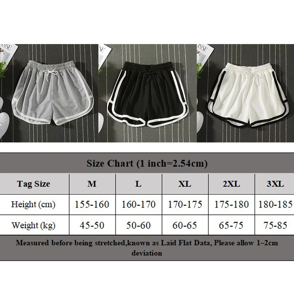 Fashionable Men's Thin Shorts Breathable Summer Color Block Sports Shorts with Drawstring Closure Ideal for All Activities