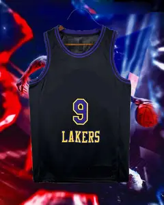 Black Lakers Jersey AliExpress