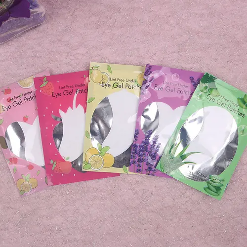 Imagen 2 del producto Extensión de pestañas postizas en forma de V, parches de hidrogel para los ojos, herramientas de maquillaje al por mayor, 25 pares = 50 piezas