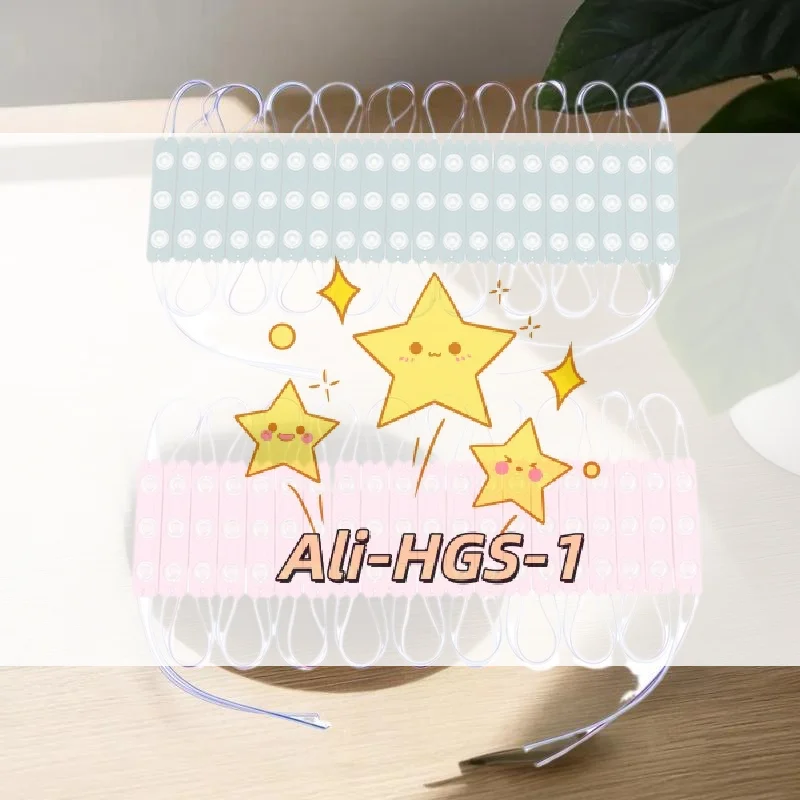 

Комплект светодиодных модулей, 20 шт., для украшения магазина, яркий и водонепроницаемый для рекламных вывесок, баннеров и дисплеев с подсветкой