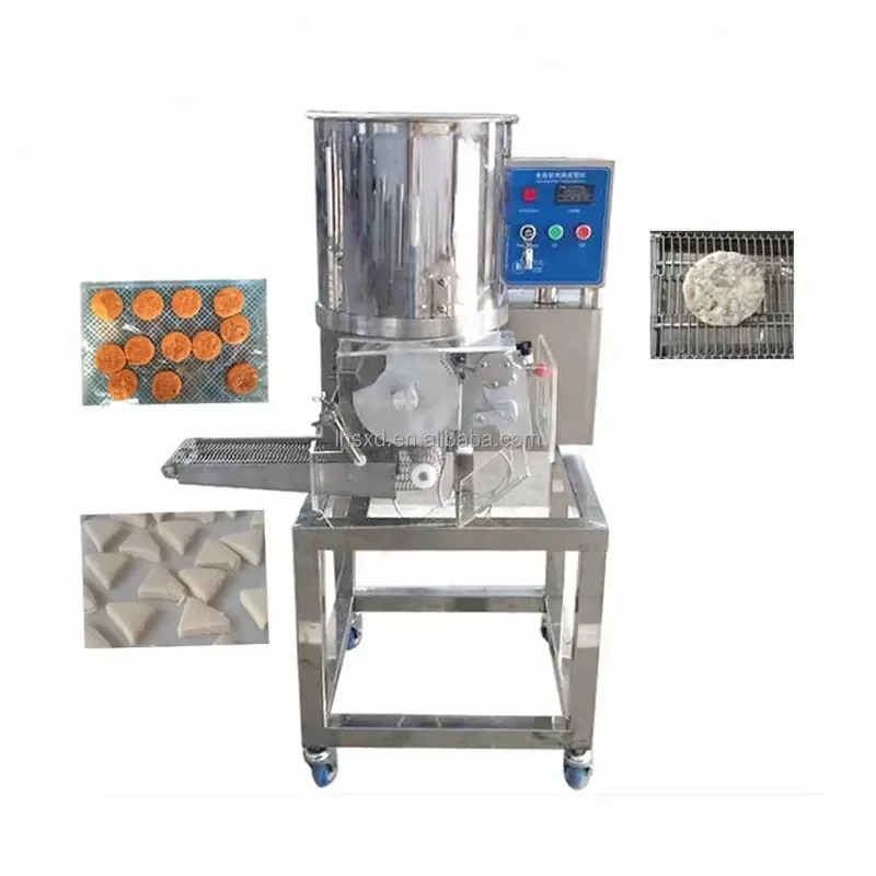 Automatic Jamaican Patty Making Machine / Hamburger Patty Former / Burger Maker Forming Equipment
