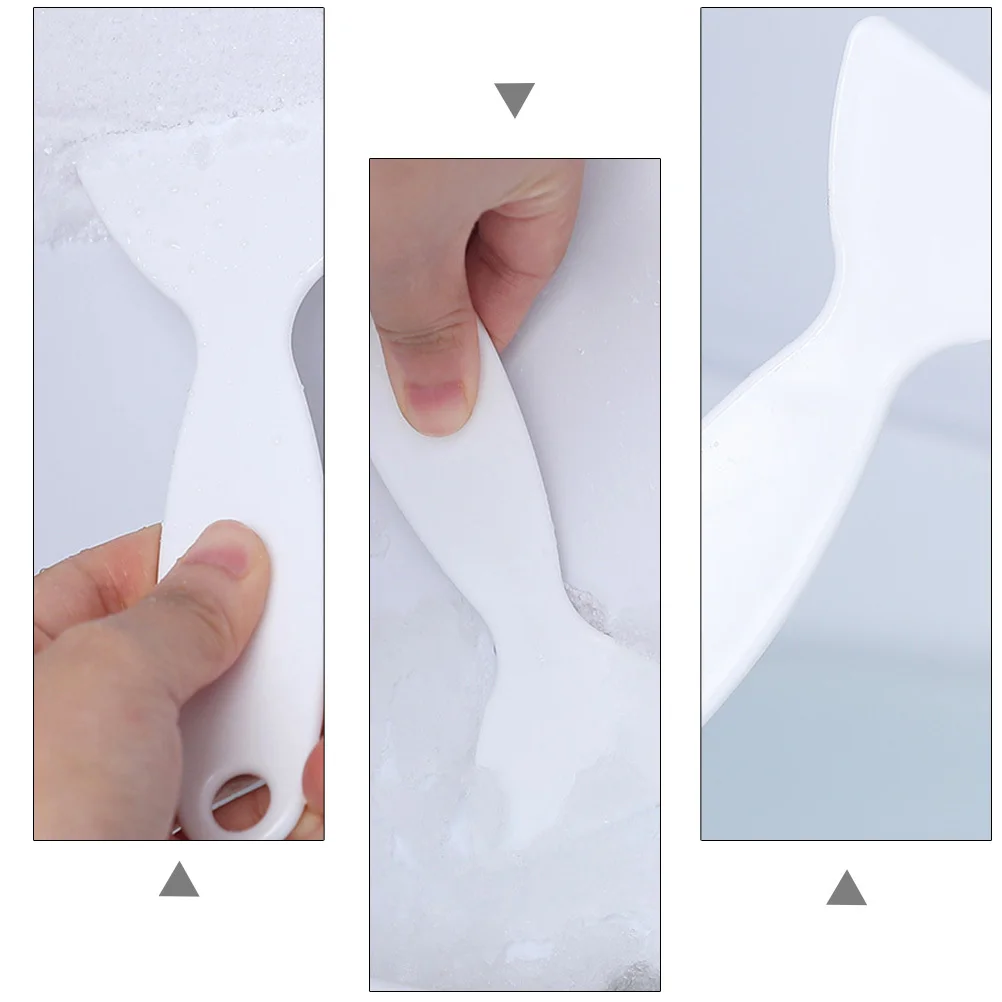 

20pcs Ice Scraper For Refrigerator Pp Fast Shovel Smooth Handle Space Saving Fridge Deicing Scraper Ice Removal