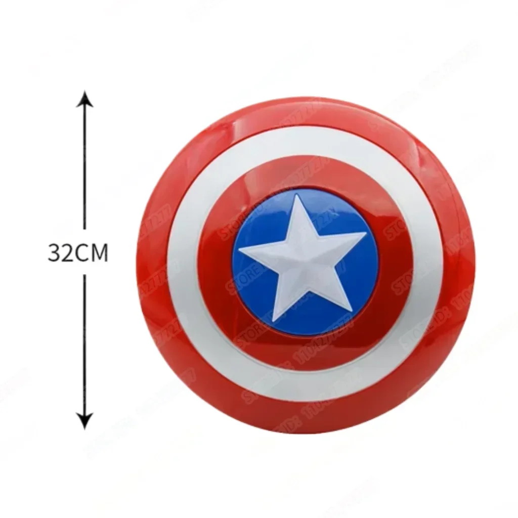 نموذج درع كابتن أمريكا التنكري للأطفال كابتن أمريكا واقي للذراع للأطفال هدية دعائم حفلات الهالوين