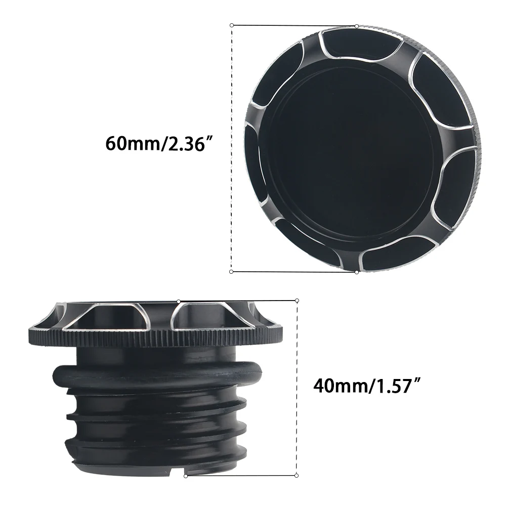 New Motorcycle Skull Fuel Gas Tank Decorative Oil Cap Fit For Harley Davidson Sportster XL1200 XL883 X48 Dyna Softail Touring