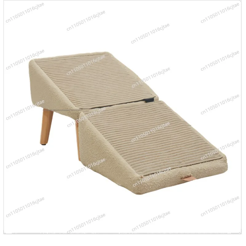 For Wooden Dog Pet Indoor Sofa Ladder Split Staircase Ramp Dual-purpose Wooden Feet E18