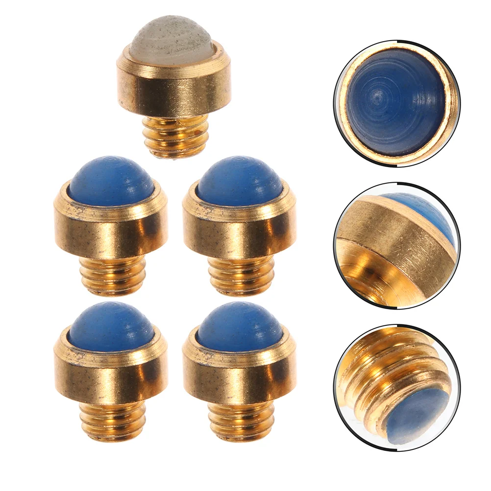 

6Pcs Metal Pet Scissor Mufflers Shear Silencers Noise Deadeners Replaceable Scissor Accessories Quiet Grooming Tool