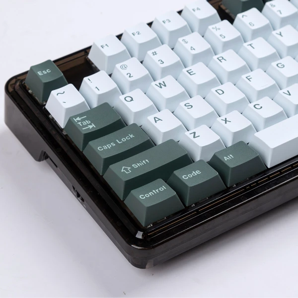 

Keycap для ботанического сада, двухцветная рукоделие, бритая головка, оригинальная высота PBT, разделенное пространство, Alice 68 75 87 980