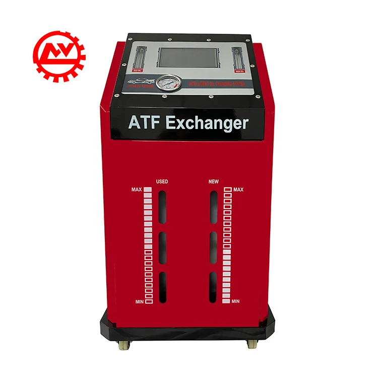 Germany Language Commercial Garage  ATF Flush Gearbox Cleaning Fully Automatic Transmission Oil Change Machine