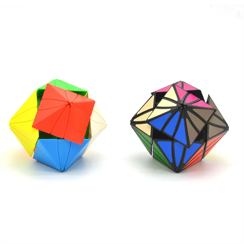 Eagle Eye Cube Carbon Fiber Magic Cube Colorful Sticker Speed Magico Cubo Brain Teaser Educational Toys For Children Magic Cubes