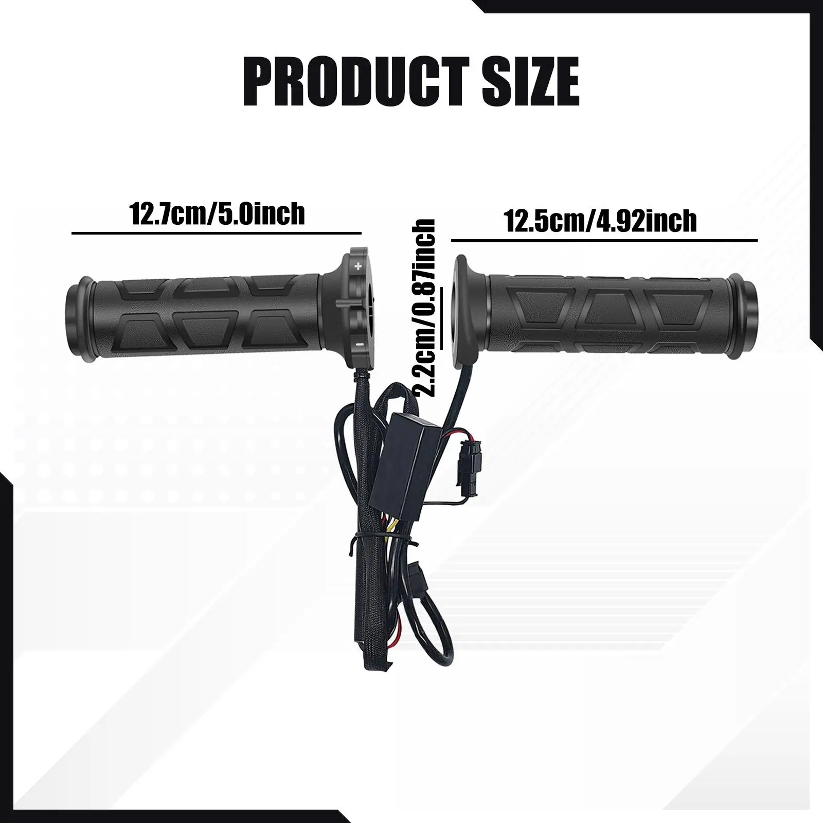 الكهربائية الساخنة ساخنة الدافئة المقود القبضات دراجة نارية المقود ساخنة السيطرة