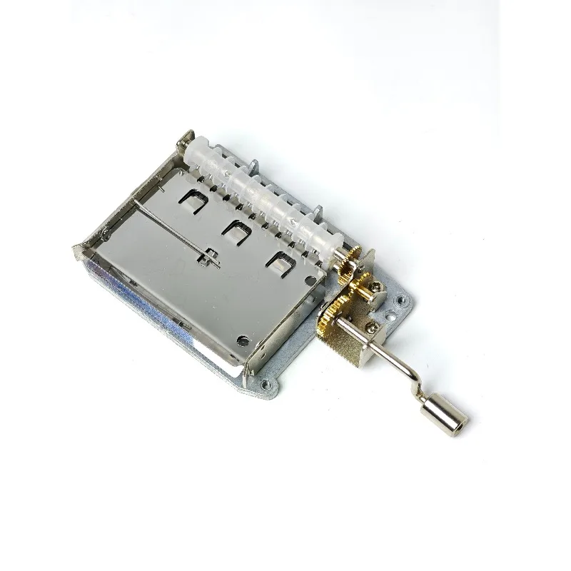 Music box brass movement DIY music composition