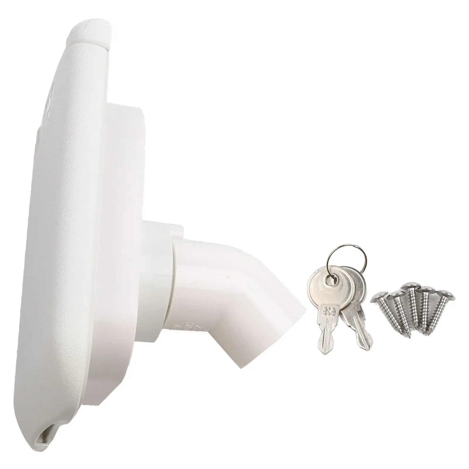Dual-Key Lock Gravity Inlet Camping Water Supply Versatile RV Compatibility Easy Filling Process For Fresh Water Intake