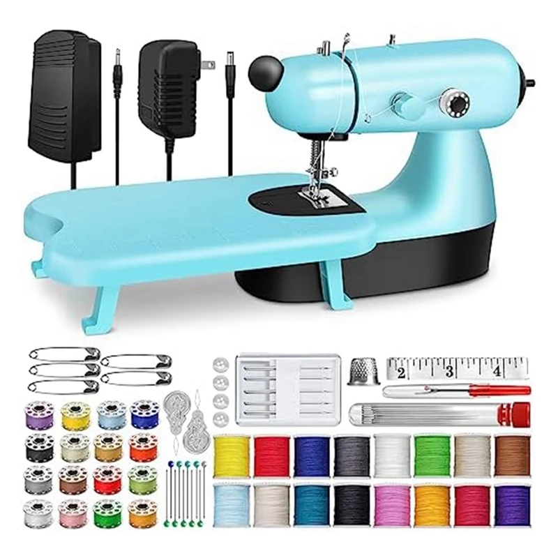 

Best Sewing Machine With Sewing Bag,For Clothes,Jeans,Cutting,DIY Family Travel US Plug