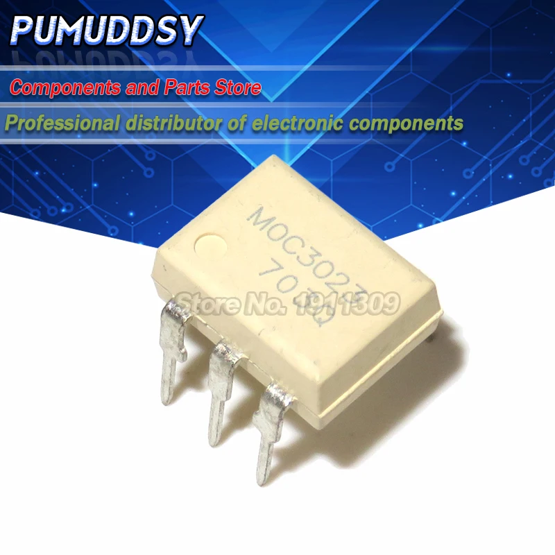 10PCS MOC3023 DIP DIP6 photocoupler IC