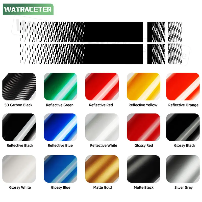 John Cooper Works Trim Graphics Decal Hood Bonnet Stripes Trunk Sticker For MINI Hatch J01 2024 F65 F66 F67 JCW 2025 Accessories